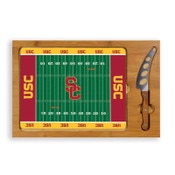 USC Trojans Icon Football Field Cutting Board